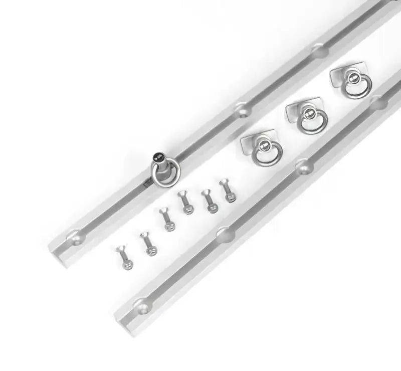 68IN CLEAR ANODIZED SLIDENLOCK TIEDOWN SYSTEM