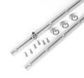 68IN CLEAR ANODIZED SLIDENLOCK TIEDOWN SYSTEM