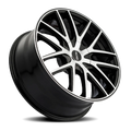 Touren 3260 TR60 20x8.5 / 5x112/120 BP / 40mm Offset / 74.1mm Hub Gloss Black Machined Wheel