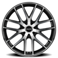 Touren 3260 TR60 20x8.5 / 5x112/120 BP / 40mm Offset / 74.1mm Hub Gloss Black Machined Wheel
