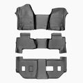 WeatherTech 2015+ Chevrolet Suburban / GMC Yukon XL Front Rear Rear Floor FloorLiners - Black