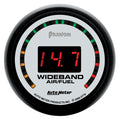 AutoMeter wideband gauge installed view