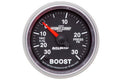 Autometer Sport-Comp II 52mm Full Sweep Electronic 30 In Hg-Vac/30 PSI Vacuum/Boost Gauge