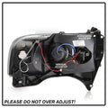 Spyder Dodge Ram 1500 94-01 94-02 Projector Headlights LED Halo LED Blk PRO-YD-DR94-HL-AM-BK