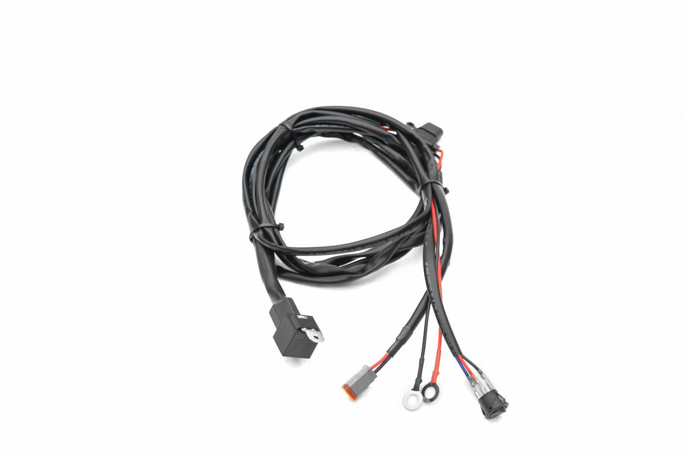 ~(5 lbs. 14X9X8)~ Universal license plate frame bracket LED mount KIT - includes (2) Zroadz 3 IN cube lights and wire harness