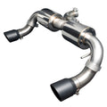 Injen axle-back exhaust installed view