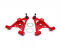 BMR 94-04 Mustang Lower Non-Adj. A-Arms (Poly) w/ Tall Ball Joint / Spring Pocket - Red