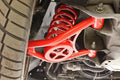 BMR 94-04 Mustang Lower Non-Adj. A-Arms (Poly) w/ Tall Ball Joint / Spring Pocket - Red