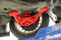 BMR 94-04 Mustang Lower Non-Adj. A-Arms (Poly) w/ Tall Ball Joint / Spring Pocket - Red