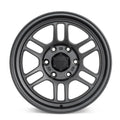 Enkei RPT1 17x9 6x139.7 Bolt Pattern +0 Offset 106.1 Bore Matte Dark Gunmetallic Wheel