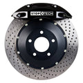 StopTech 08-09 BMW M3 (E92) V8 Front 355x35 Black ST-40 Calipers Drilled Rotors/Pads/SS Lines
