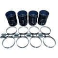 S B 4 x 6 Intercooler Boot Kit with Clamps (Set of 4) 83-2009