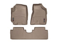 WeatherTech Tan Front and Rear Floorliners Fits -20-10 Sportage 455911-451292