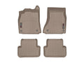 WeatherTech 09-11 Audi A4/S4/RS4 Front and Rear Floorliners - Tan