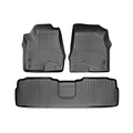 WeatherTech 06-07 Toyota Highlander Front and Rear Floorliners - Black