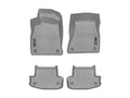 WeatherTech 2017+ Audi A4 (Sedan) Front & Rear FloorLiner - Grey