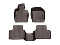 WeatherTech Cocoa Front and Rear Floorliners Fits -20-25 Volvo 471525-1-2