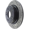 Stoptech auto part close-up