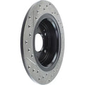 Stoptech auto part installed view
