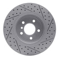 DFC 11-16 BMW 528I Front Left Drilled & Slotted Geoperformance Rotor
