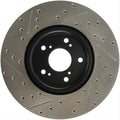 StopTech 04-08 Accura TL (Brembo Caliber) SportStop Slotted & Drilled Left Front Rotor