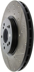 StopTech 04-08 Accura TL (Brembo Caliber) SportStop Slotted & Drilled Left Front Rotor