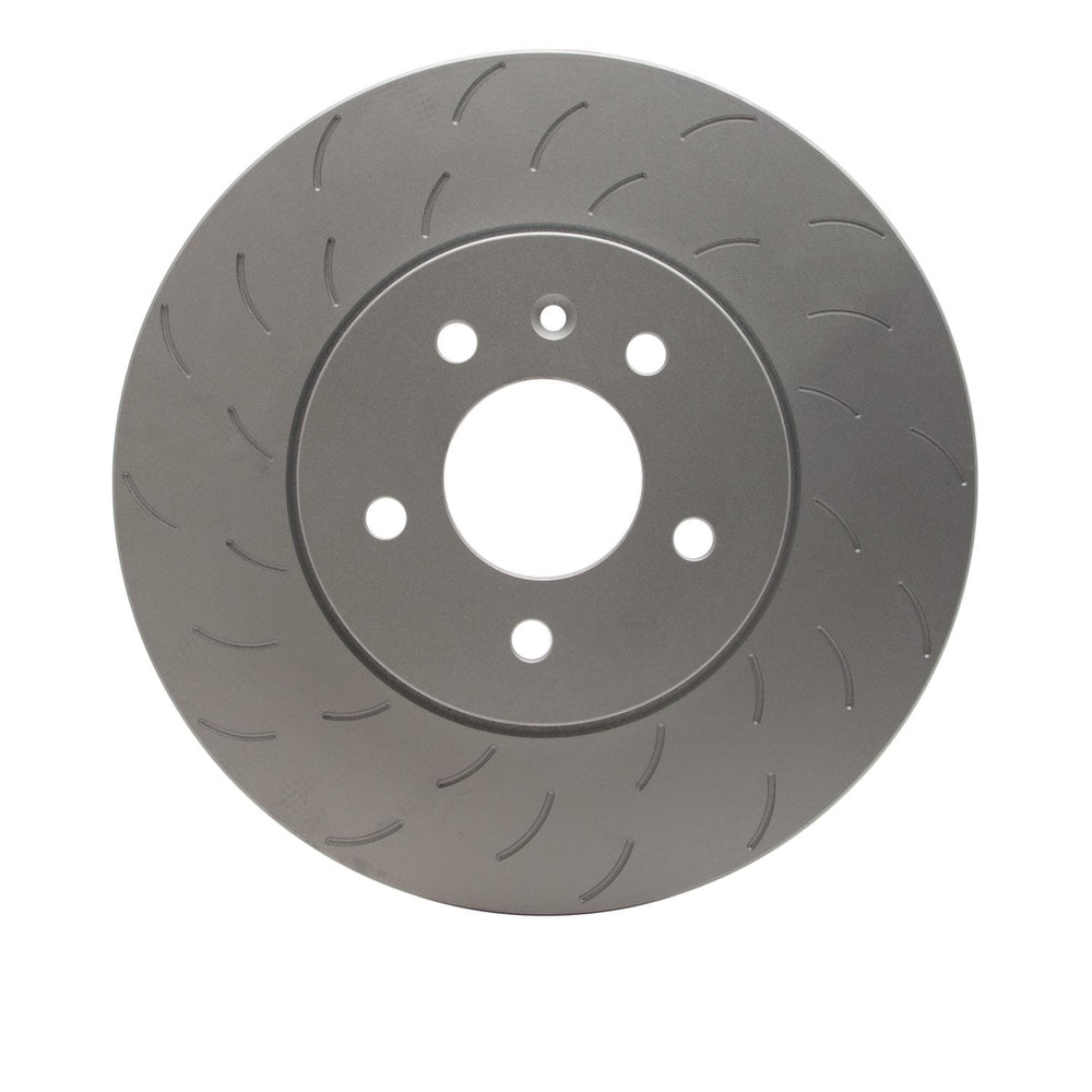 R1 16-19 Cadillac Ats Left Front Slotted Geo-Carbon Series Rotor