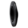 R1 09-19 BMW 550i GT Rear Left Drilled Black Brake Rotor