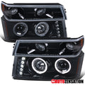 COMBO: 04-11 PROJ H.L CORNER LIGHTS GSY BK SMOKE LENS
