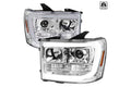 PROJECTOR HEADLIGHT CHROME HOUSING