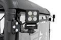 LED Light Kit | Rear Mount | 3" Chrome Pair | Wide Angle | CFMOTO UFORCE 1000