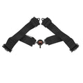 RaceQuip Black SFI CAMLOCK 6pt PU Lap Seat Belt