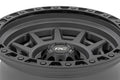 Rough Country 85 Series Wheel Simulated Beadlock Gunmetal Gray/Black 17x9 6x5.5 -18mm