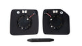 OLM 2021 Ford Bronco Wide Angle Mirrors with Defrost and BSM - (Chrome)