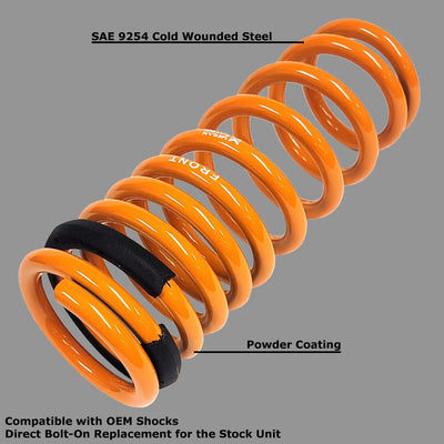 Megan Lowering Springs Acura RSX 05-06 23 LBs... Springs Rate: Front K1-155 K2-230 Rear K1-269 K2-386