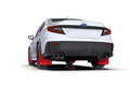 Rally Armor 09-11 Ford Focus MK2 RS Red UR Mud Flap White Logo