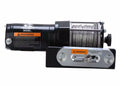 3000lb ATV Winch with Mini-Rocker Switch Mounting Channel Roller Fairlead