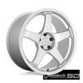 MR151 18X9.5 5X4.5 HYPER SLV 15MM