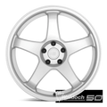 MR151 18X9.5 5X4.5 HYPER SLV 15MM