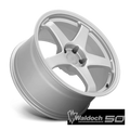 MR151 18X9.5 5X4.5 HYPER SLV 15MM