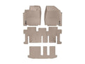 WeatherTech 13+ Infiniti JX Front and Rear Floorliners - Tan
