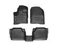 WeatherTech 09-10 Lincoln MKS Front and Rear Floorliners - Black