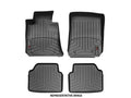 WeatherTech Black Front and Rear Floorliners for Vinyl Floors Fits -20-20 Transit Connect 445991V-449952