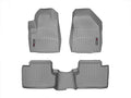 WeatherTech 14+ Jeep Cherokee Front and Rear Floorliners - Grey