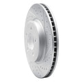 R1 98-02 Ford Crown Victoria Front Right Drilled & Slotted Geoperformance Rotor