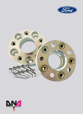 DNA Racing  double holes pattern wheel spacers (pair) 20 mm + bolts kit