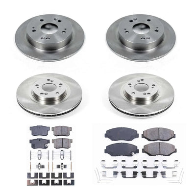 Power Stop 13-15 Acura ILX Front & Rear Autospecialty Brake Kit