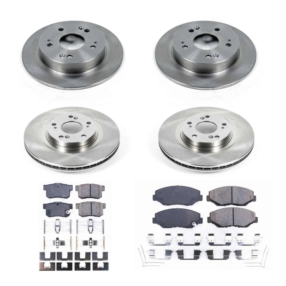Power Stop 13-15 Acura ILX Front & Rear Autospecialty Brake Kit