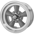 AMERICAN RACING VINTAGE VN105D 15X7 5X5.0 GRAY MACH-LP -6MM - VN1055773