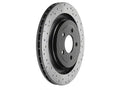 DBA 2015 Ford Mustang EcoBoost/GT w/o Brembo Calipers Rear Drilled/Slotted 4000 Series Rotor
